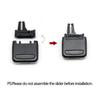 Car Front Rear Air Vent Central AC Vent Grille Slider Outlet Tab Clip Repair Kit For Porsche Cayenne 2010-2016