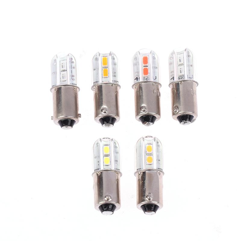 Ba9S Led Bulb 6V Upgrade Bulbs 4Led Lamp Replacement For Flashlight Headlight Motor Bicycle Lighting Instrument Led Bulb