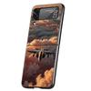 Aircraft Airplane cool Phone Case For Samsung Galaxy Z Flip 3 4 5 6 7 Hard Folding PC For Samsung Z Flip3 Flip4 Flip5 Cover