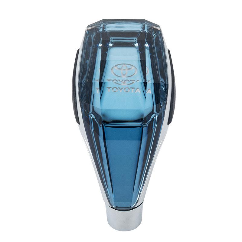 Crystal Light-Up Gear Shift Knob for Toyota, Mazda, and Mitsubishi Cars