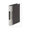 Clear File Folder Color Base Refillable Max Capacity100-Pocket 30-Hole A4 Portrait Black 139W-BK