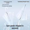 Automatic Clear Umbrella with Straight Long Handle for Kids & Adults – Waterproof Sunshade for Travel & Advertising