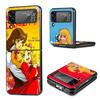 Candy 90s Anime Phone Case For Samsung Galaxy Z Flip7 Flip6 5G Flip5 Flip4 Flip3 ZFlip 7 6 3 4 5 Shockproof Back Cover Galaxy Z
