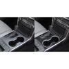 For Toyota Camry 2015 2016 2017 Car Accessories Carbon Fiber Gear Shift Control Panel Trim Cover Interior Decoration Sticker