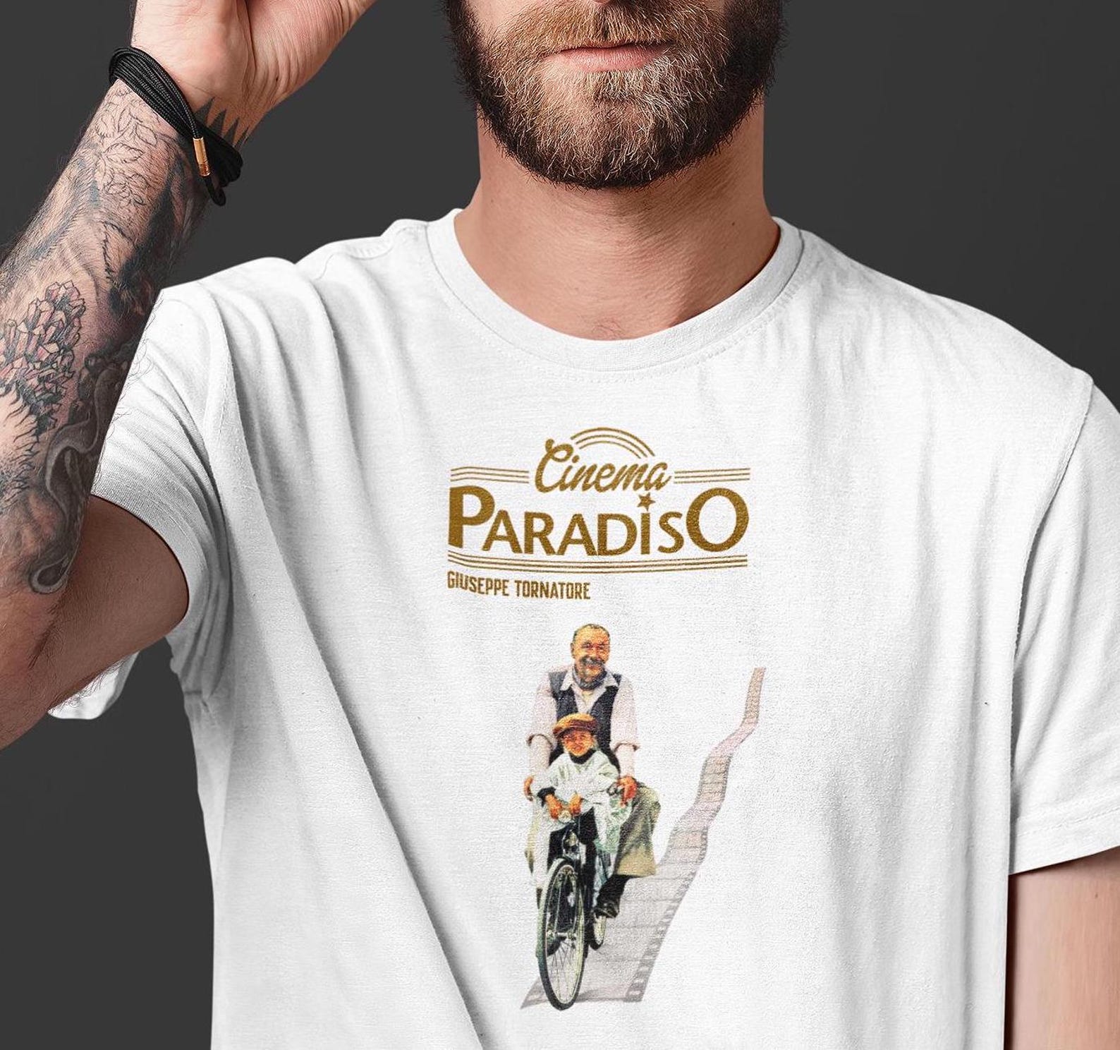 Cinema Paradiso T-Shirt – Italian Film, Cult Movie Tee 4XL