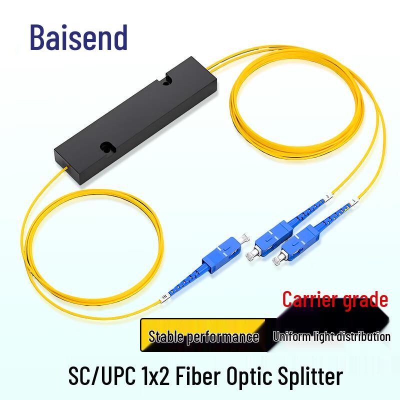 Boson Telecom-Grade Optical Fiber Splitter