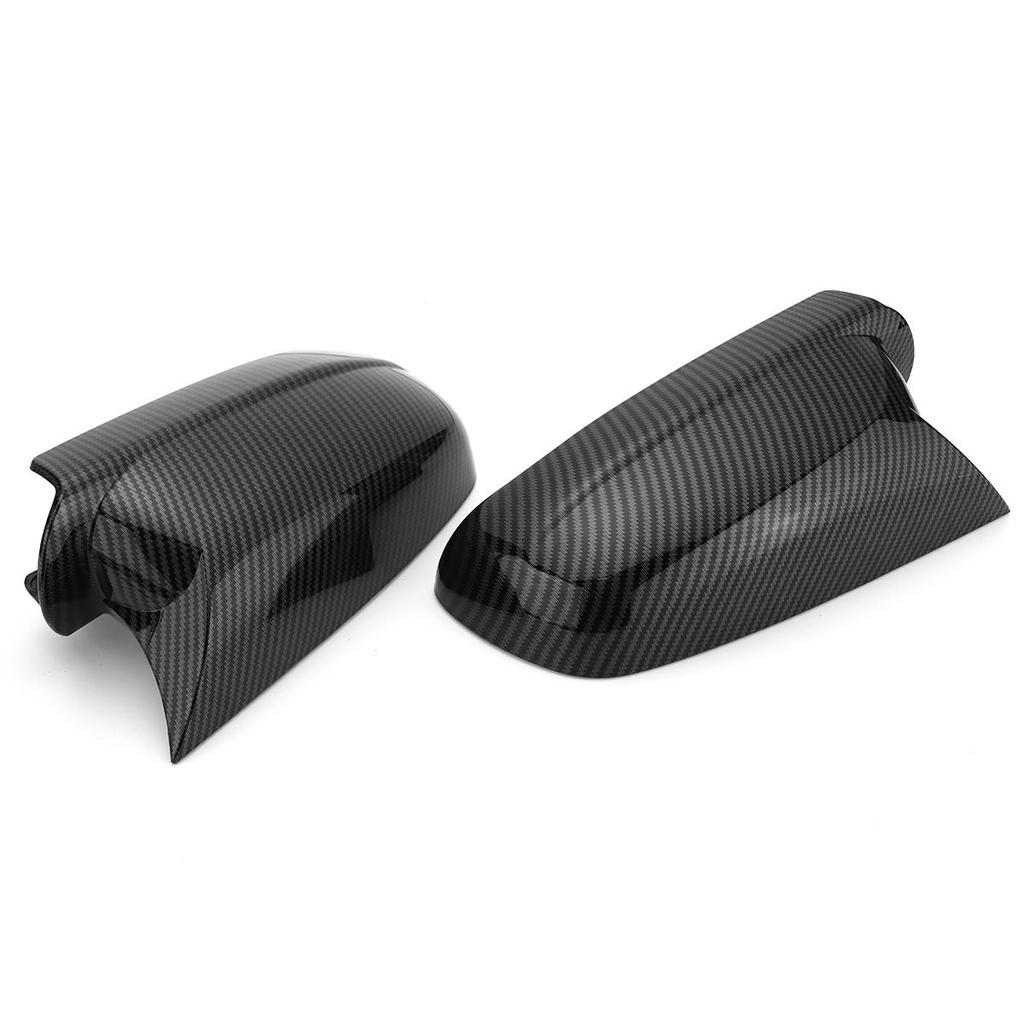 2Pcs Side Rearview Mirror Cover Cap Trim For Volkswagen For VW For Golf MK4 1999-2004 Car Exterior Refit Accessories ABS