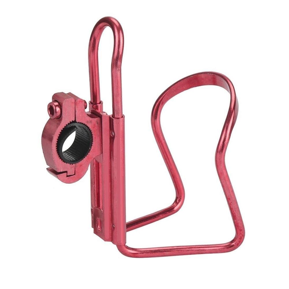 Kolip Bike Bicycle Water Bottle Cages, Alloy Aluminum Water Cages Brackets For 2.5cm Diameter Handlebar