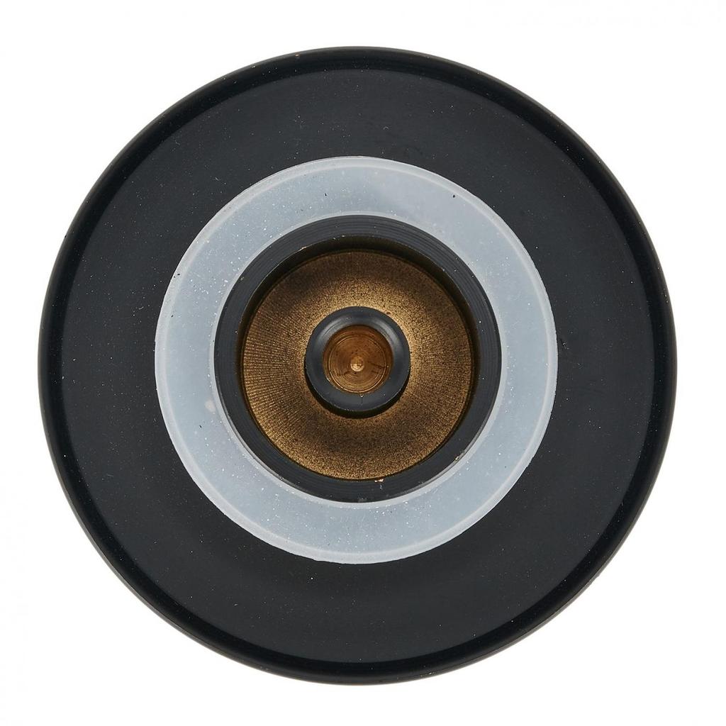 Matte Black Push Button Click Clack Basin Waste for Sinks and Bathtubs 66mm