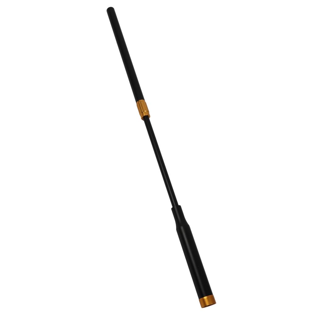 Aluminum Billiards Pool Cues Extension Rod Telescopic Stretch Snooker Accessories(Golden Black )