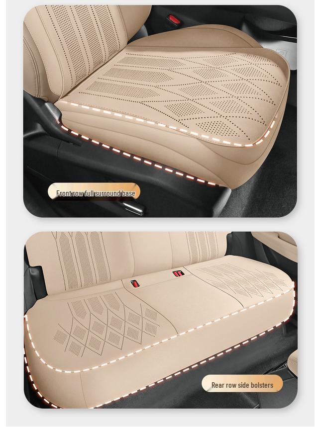 Geely Xingyue L Full Coverage Suede Seat Cushion – Ventilated & Breathable