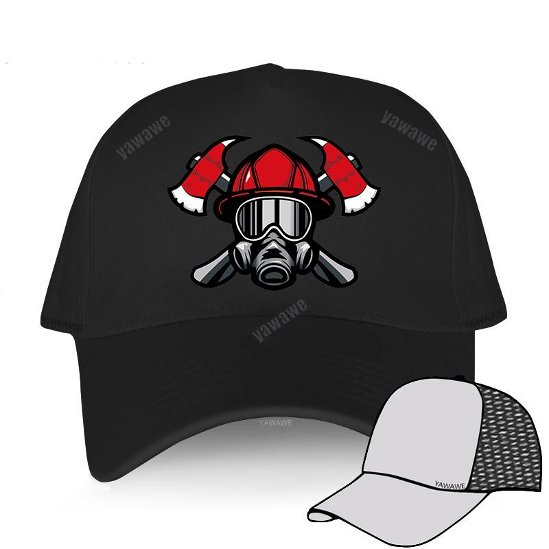 Pălărie unisex pentru femei Pălărie curbată din bumbac pentru departamentul de pompieri de salvare șapcă de baseball potrivită șapcă de soare unisex în aer liber șapcă sport reglabilă