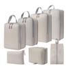 Compression Travel Storage Set: Washable Organizer for Cosmetics, Shoes, and Clothes