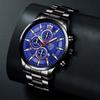 2pc Men's Quartz Watch Set, Men's Casual Watch, Business Watch, Men's Gift