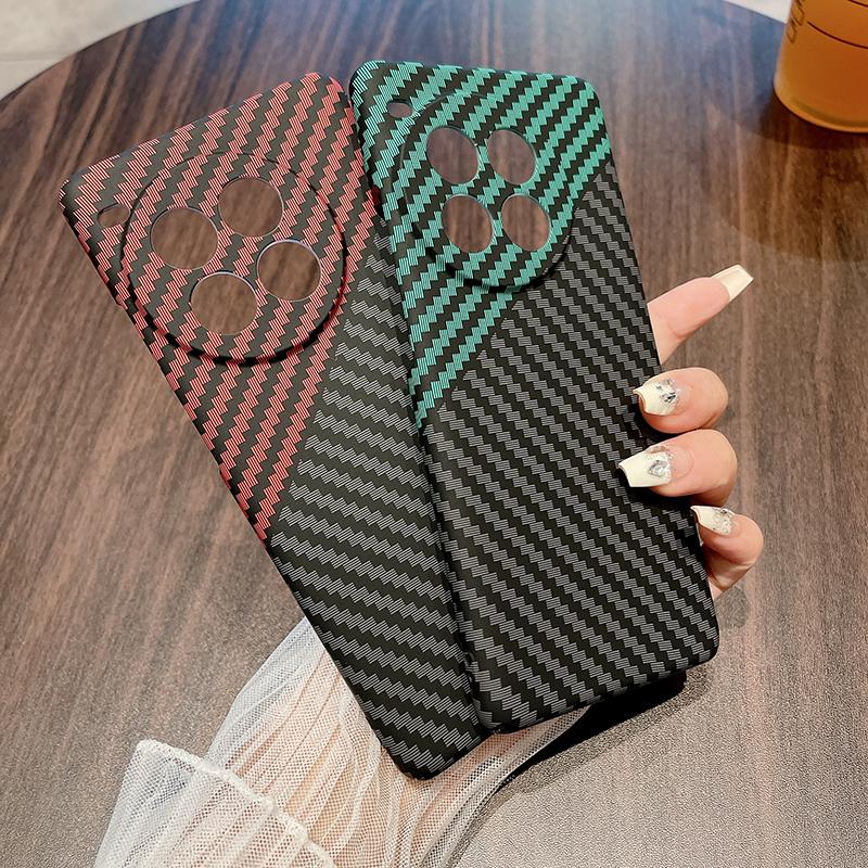 TPU-Hülle mit Carbonfaser-Textur für OnePlus 1+ACE2 1+ACE2 Pro ACE3 ACE3V ACE3 Pro 1+12 13T 13R Schutzhülle Funda Schale