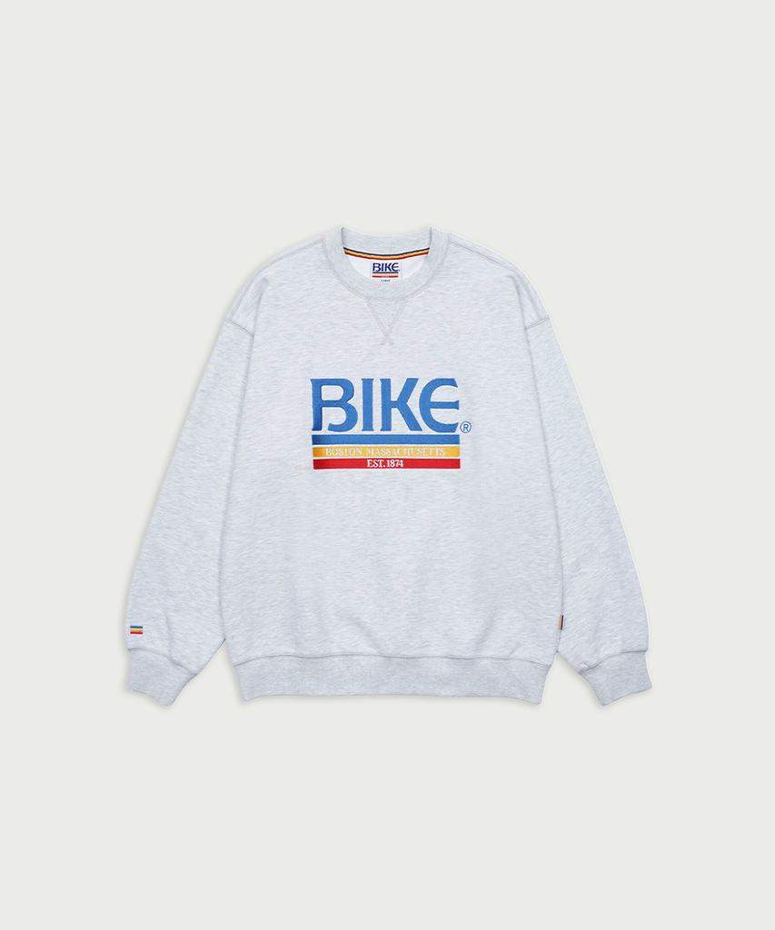 BIKE Basic Logo Sweatshirt _ Heather Grey