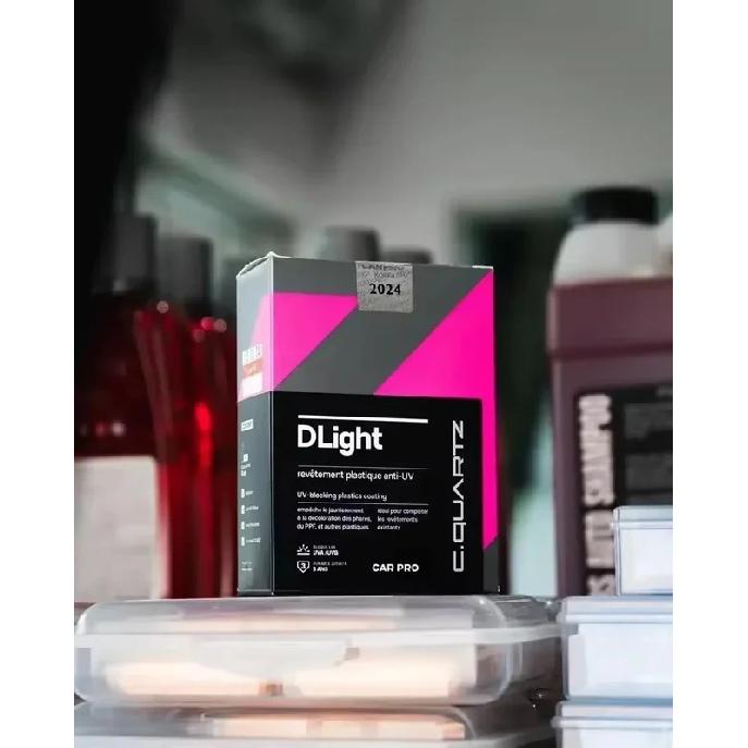 Per Car Pro CQUARTZ DLight Rivestimento Ceramico UV per Fari Rivestimento Protettivo a Lunga Durata per la Cura dell'Auto Fari e Plastiche PPF