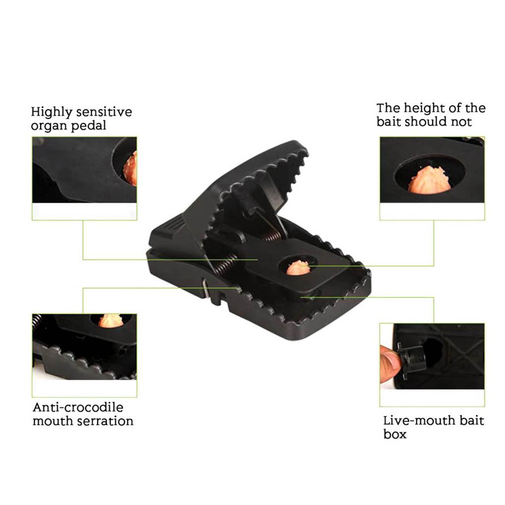 Nontoxic Rat Trap Cage Catch No Kill Mice Rodent Control Catch Plastic Bait