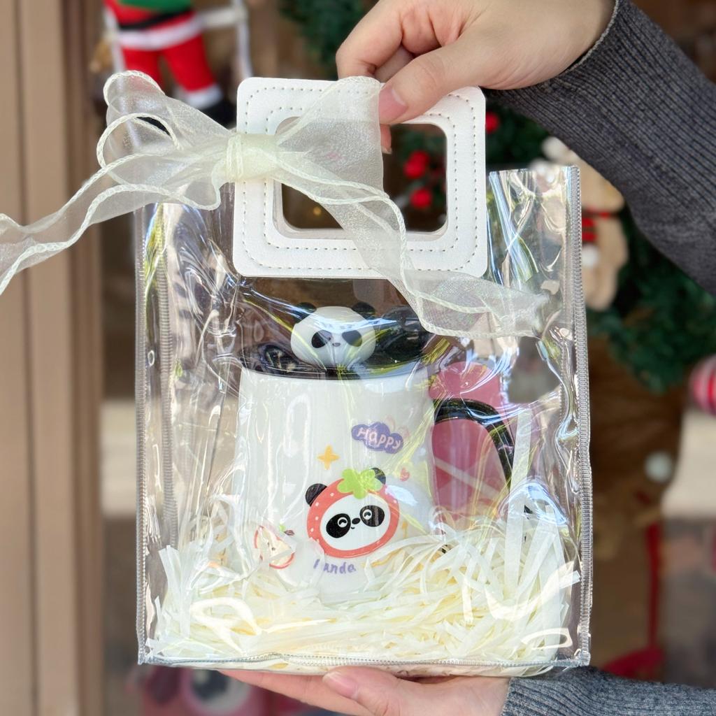 Weihnachtsgeschenk Mädchen Keramiktasse süße Tasse Souvenir praktisch Kinder neue Wassertasse 2025 Jungen