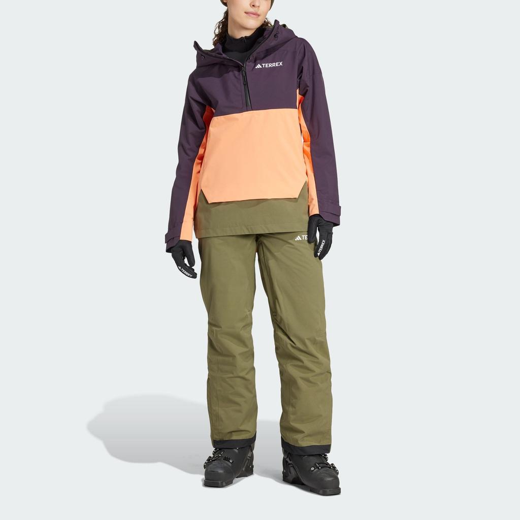 Adidas Xperior 2L Lined Rain.Rdy Anorak Outdoor Waterproof Windproof Breathable Durable Hooded Ski Jacket Women Jacket JE4063