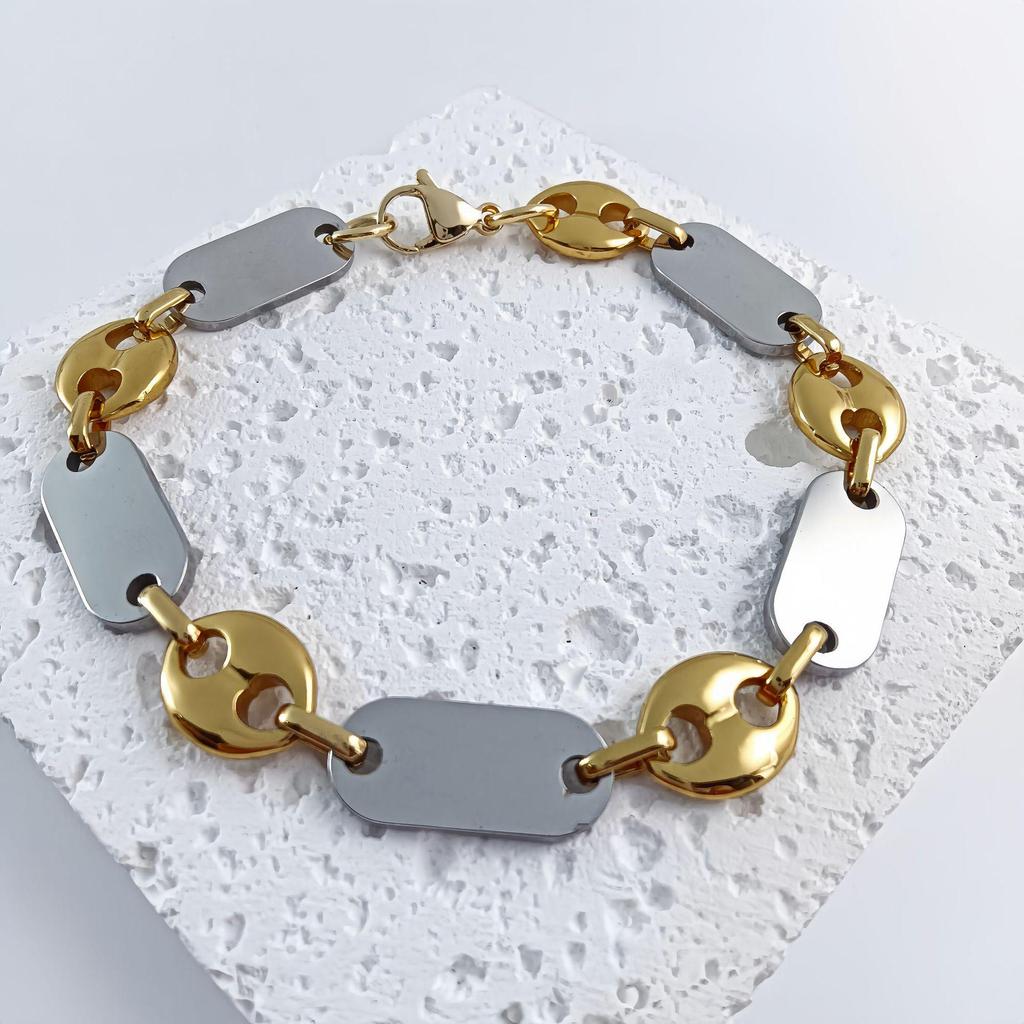 Handmade Emperor Chain Fashion Necklace - Smooth Stainless Steel