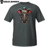 Creepy Circus Elephant T-Shirt | Evil Clown Trunk | Horror Big Top Tee