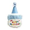 Cat Birthday Costume Dog Birthday Decoration Bib Pet Birthday Hat Set Scarf Bib