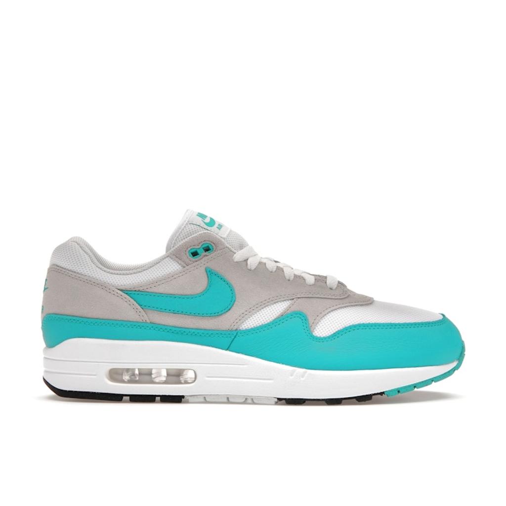 Nike Air Max 1 SC Clear Jade Unisex Sneakers Teal Neutral-Grey White DZ4549-001