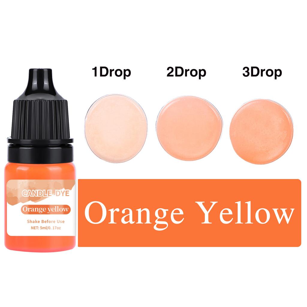 5 ml/butelka Pigment do świec woskowych Nietoksyczny pigment do świec sojowych Płynny barwnik Wosk sojowy DIY Barwniki do mydła Materiały do produkcji świec