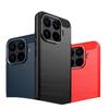 Applicable To Xiaomi Mi 11T Mobile Phone Case Mi11T Pro Protective Case All-inclusive Redmi 1A Brushed Carbon Fiber Anti-drop Thickening