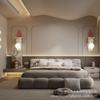 Xiong Zai Cream Style Living Room Bedroom Bedlight Children's Room Creative Modern Decorative Wall Lighting