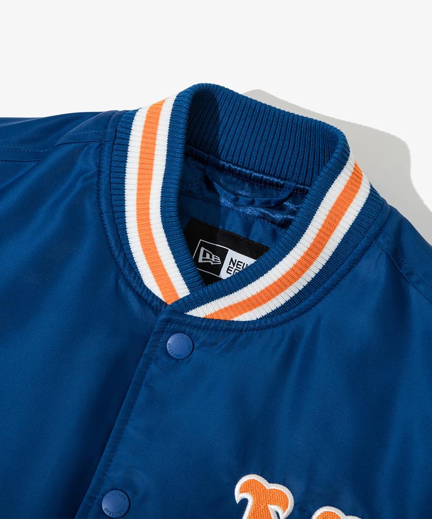 New Era Mlb New York Mets Authentic Stadium Jacket Blue