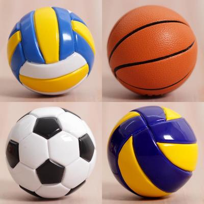 Sports Keychain Set: Basketball, Football, Volleyball - Unique Chain Rings & Personalized Luggage Accessories for Fans