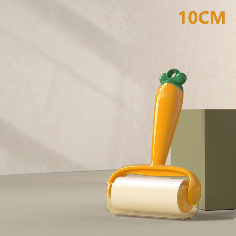 Tearable Roll Paper Hair Sticky Roller Dust Pet Hair Remover Brush Clothes Carpet Cleaning Replaceable Core 10/16Cm Surface
