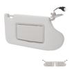 Sun Visor Replacement with Mirror and Makeup Light Stylish Grey Effective Sun Shielding Visor Board 