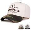 Gorras de Béisbol Bordadas con Letras de Club de Campo Unisex para Primavera Otoño Ajustables al Aire Libre Sombreros Casuales Sombrero Protector Solar Gorra Deportiva