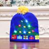 LED Light-Up Knitted Christmas Hat for Adults & Kids - Festive Party Accessory