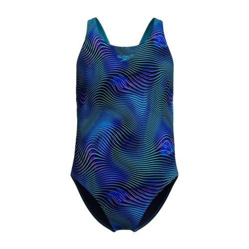 Speedo Girls Printed One Piece Swimsuit