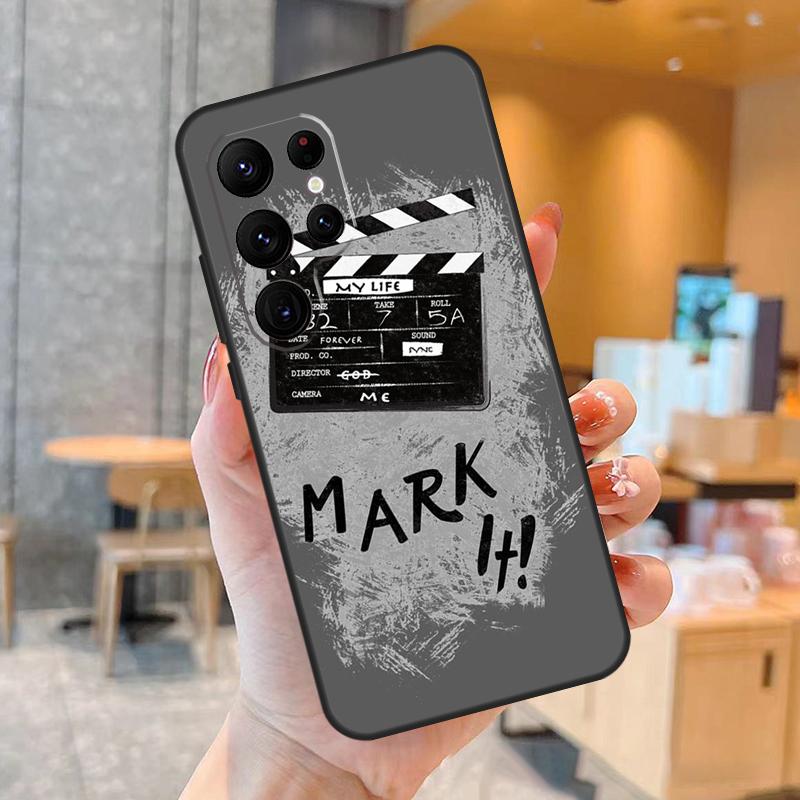 Clapper Board Phone Case For Samsung Galaxy S25 S24 S23 S21 S20 S22 Ultra S9 S10 Plus S25 FE Back Cover