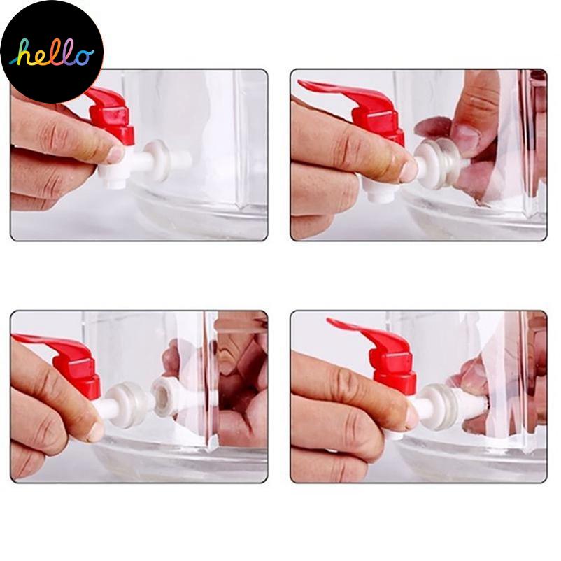 Home Supplies DIY Szklany kran z butelką wina Kran z kranem do butelkowania