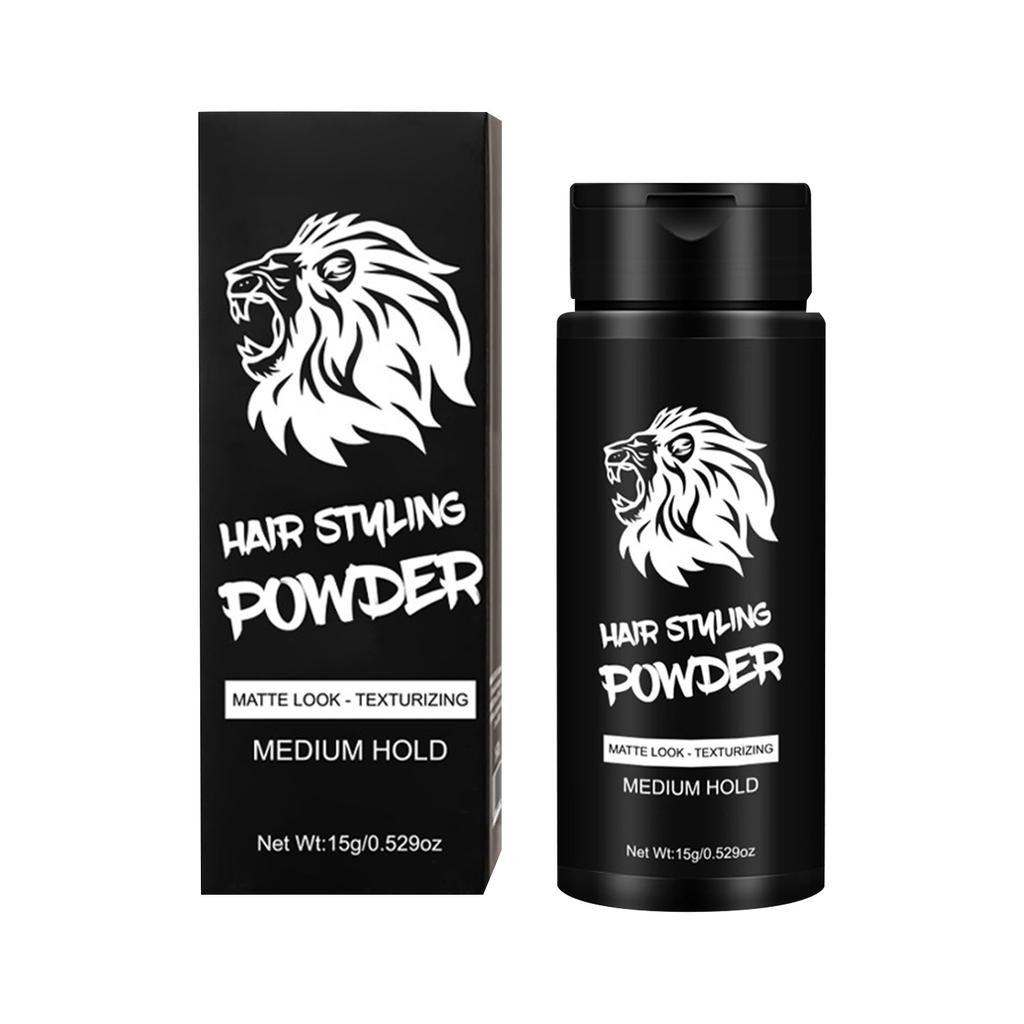 Styling-Haarpuder, Volumengebendes Styling-Styling-Puder, erfrischendes Oil-Control-Styling, zur Steigerung des Haarvolumens, 15 g