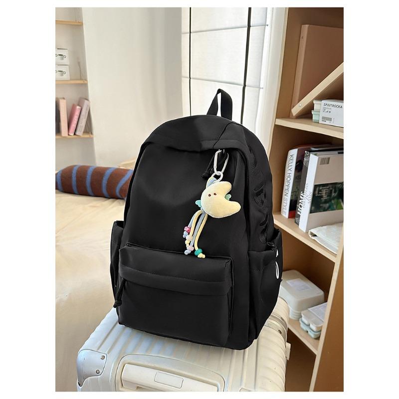 The new simple, fresh, cute, sweet, high-value, versatile, fashionable, lightweight and large-capacity backpack.