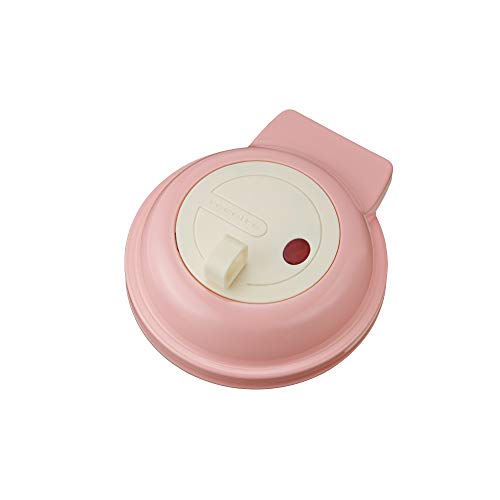 recolte Smile Baker Mini Hotcake Maker, a cute, compact electric pancake maker for home use with a clover smile plate. Pancakes are ready in about 3 m