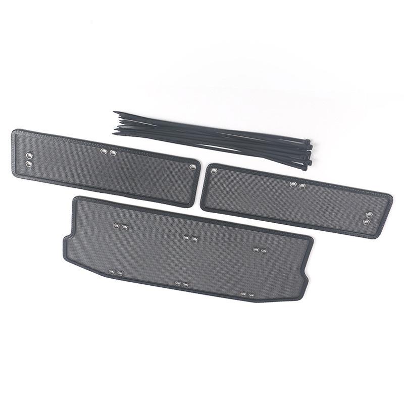 3PCS Grille Insect Screening Mesh Front Grille Water Tank Protective Net for Mitsubishi Outlander 2106 2017 2018 2019 2020 2024