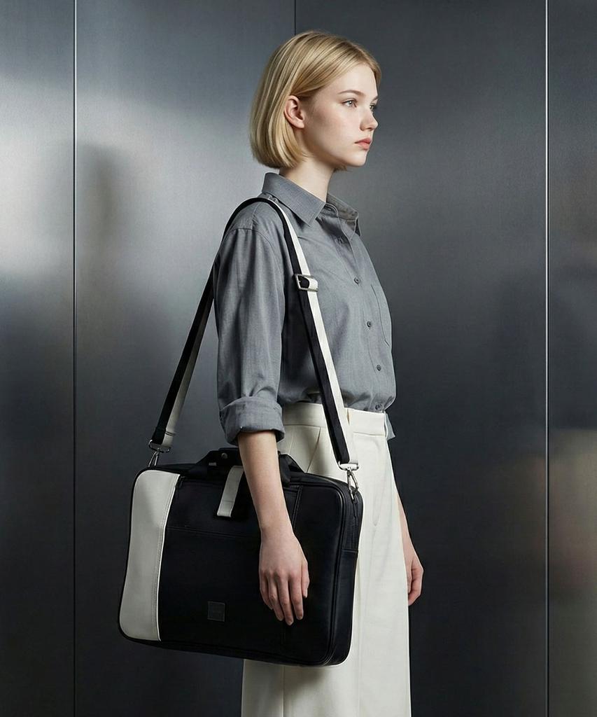 Lodinatt Workation Backpack Ivory Black