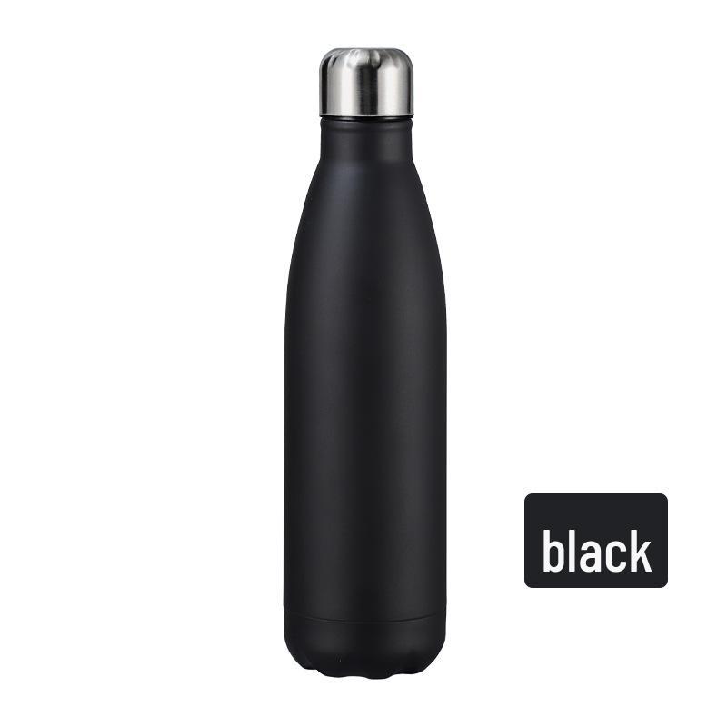 Cross-border 304 Stainless Steel Insulated Water Bottle - Large Capacity Outdoor Sports & Car Cup