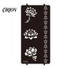 Wedding Henna Stencil Reusable Indian Tattoo Stencils, Mehndi Hand Painting Templates, Bohemian Style DIY Flower Pattern for Body Art, Festival Makeup