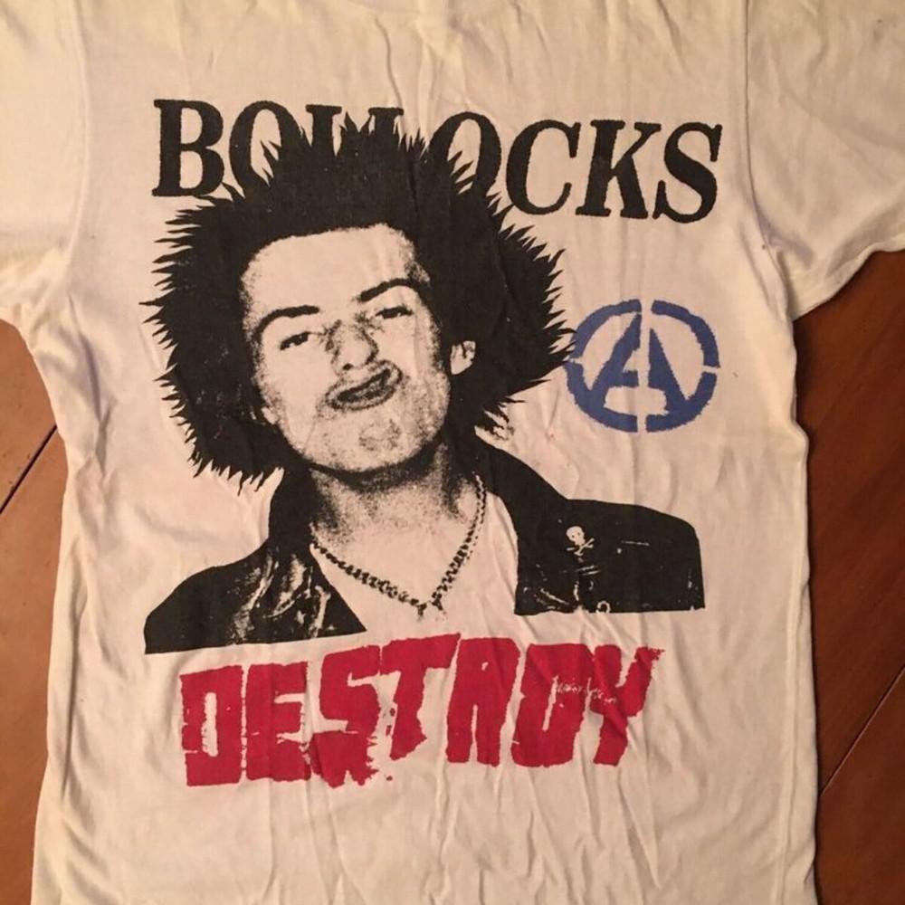 Футболка Sid Vicious с коротким рукавом Белая унисекс S234XL FN553 Унисекс футболка L
