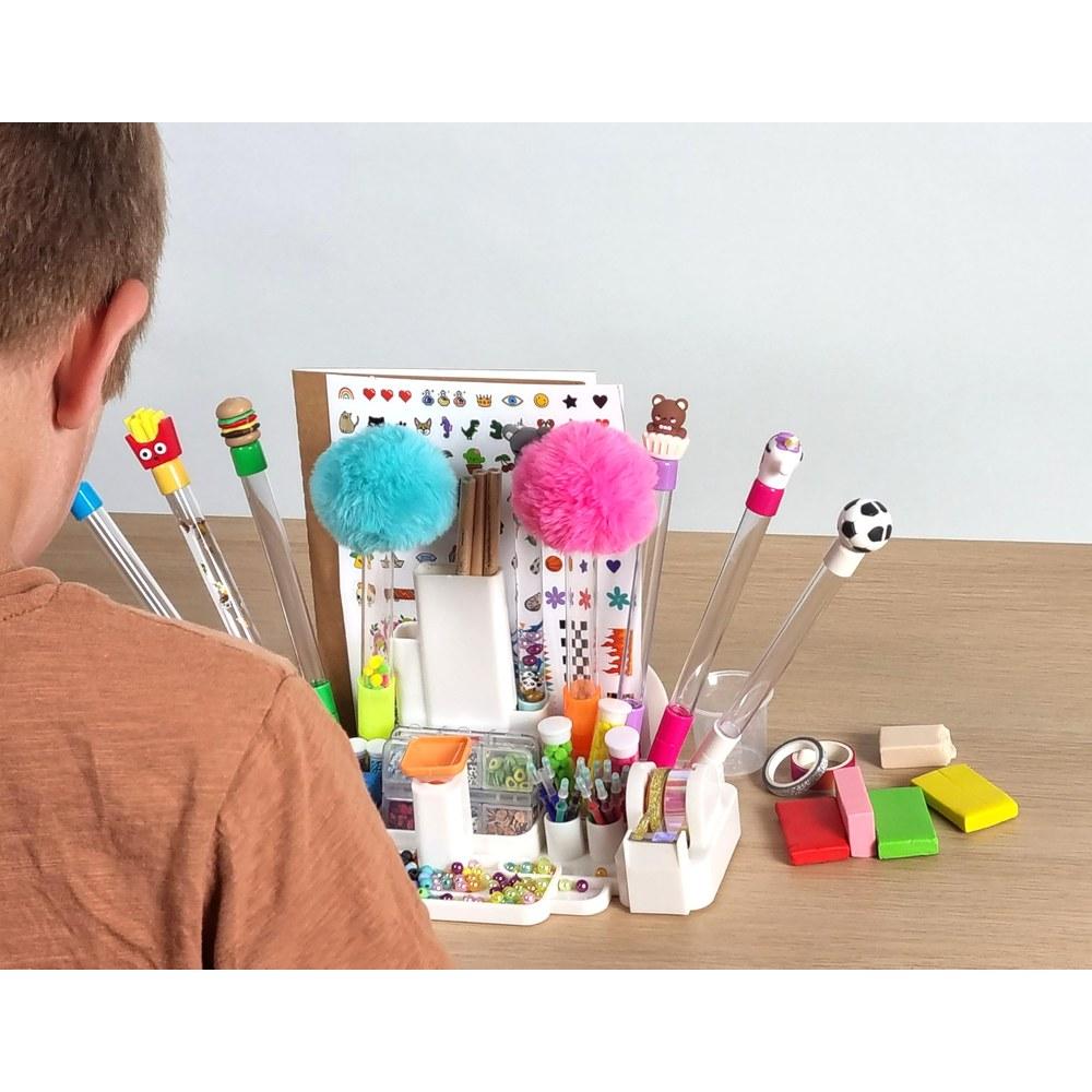 Buki France Pen Making Kit Children's Craft Set for Kids Ages 6-9 Birthday Christmas Gift Educational Toy DIY Pen Factory