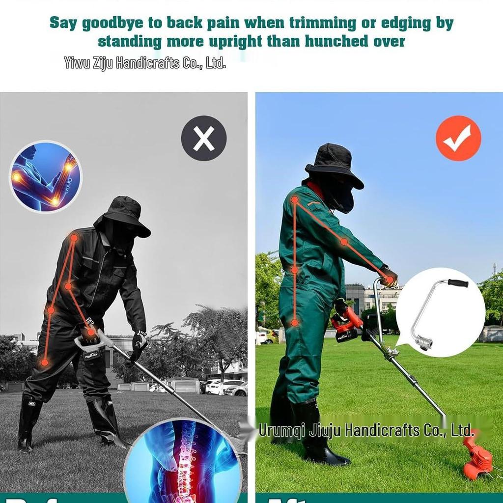 Multi-Functional Cross-Border Trimmer Handle: Lawn Mower & Garden Auxiliary Grip